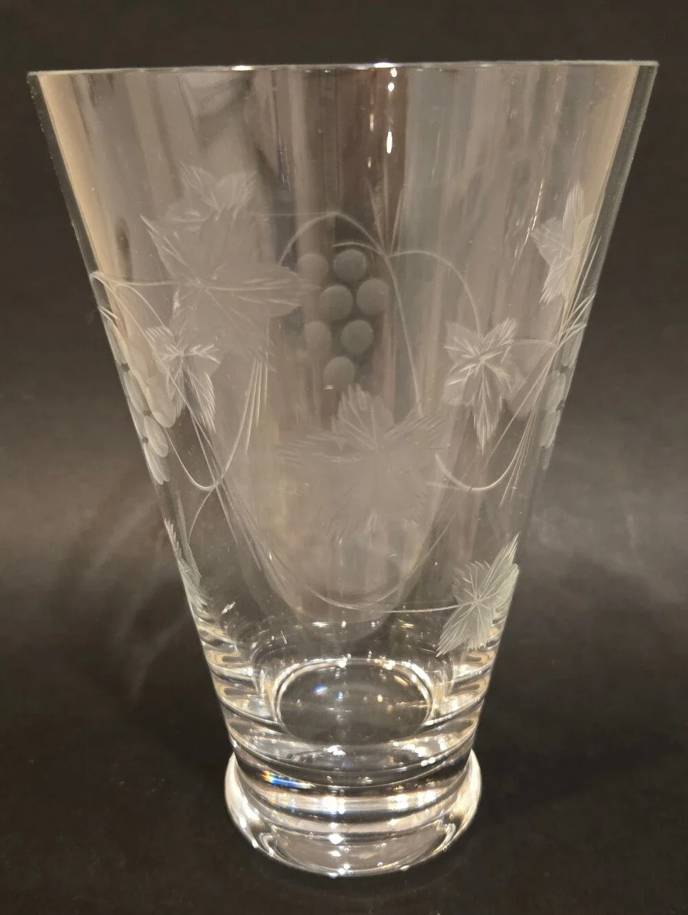 Crate&Barrel elegant clear